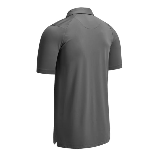Callaway Callaway Men's Swing Tech Solid Colour Polo Shirt in Dark Grey - 2