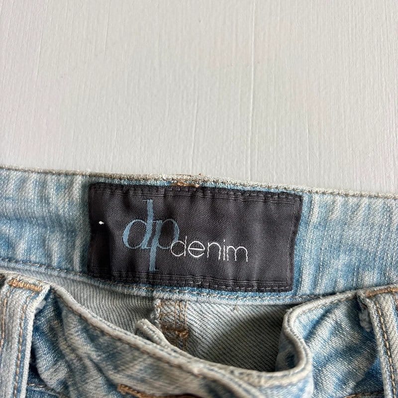 Dorothy Perkins Light Blue Low Rise Denim Mini Shorts