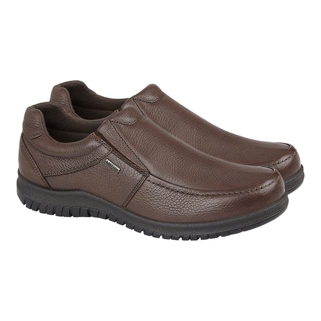 IMAC IMAC Men's Grain Leather Shoes in Brown - 2