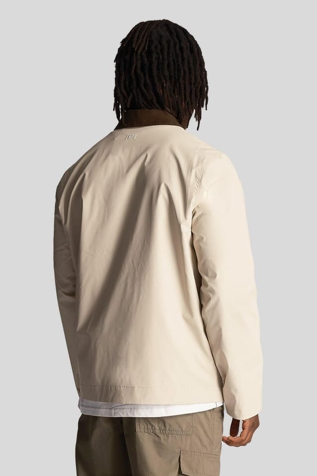 Lyle & Scott Lyle & Scott Men's Coach Jacket Ecru - 3