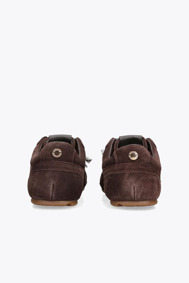 Steve Madden STEVE MADDEN Women's 'Aziel Dark Brown' Suede Leather Trainers in Dark Brown - 3