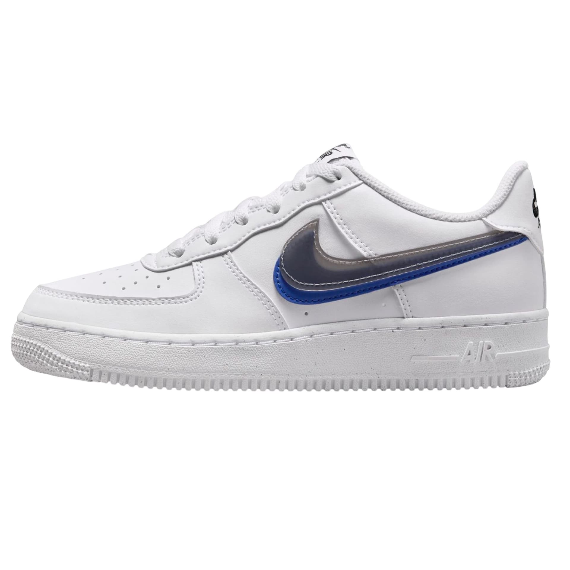 Nike Nike Women's Air Force 1 Swoosh Leather Trainers in White