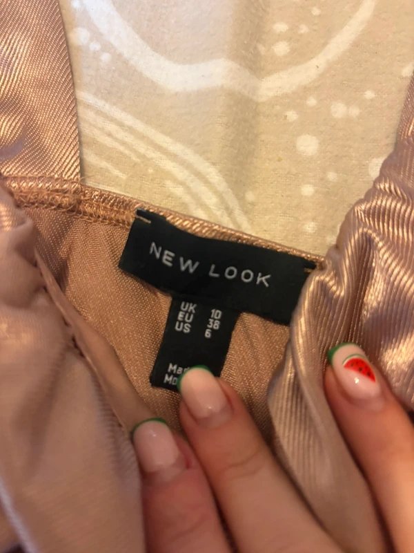 New Look New Look satin corset/crop top with boning - 1