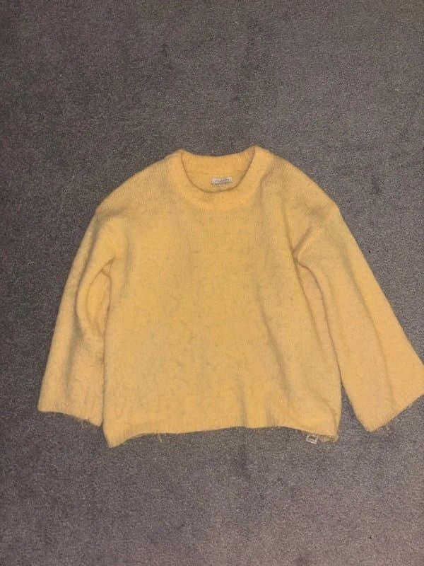 Topshop Topshop yellow jumper