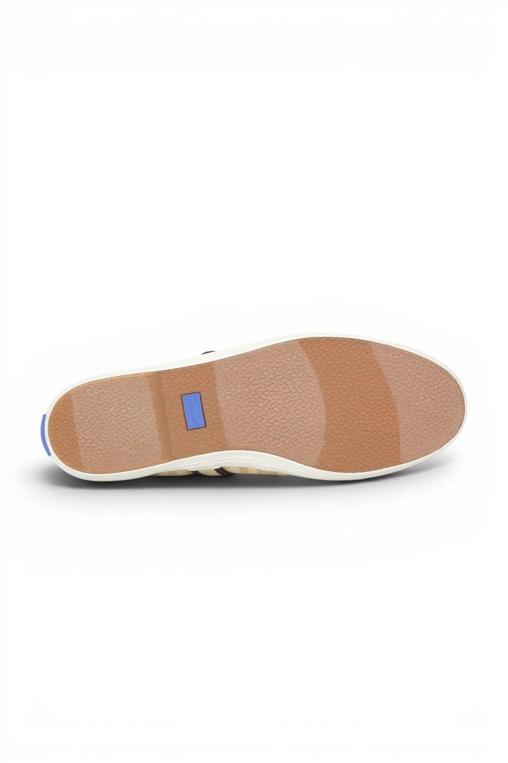 keds Keds Women's Maisie Mary Jane Printed Stripe Twill in Nude - 4