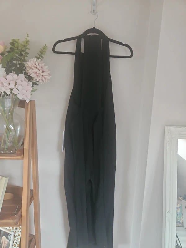 Never Fully Dressed Never Fully Dressed | black Kav jumpsuit | size 8