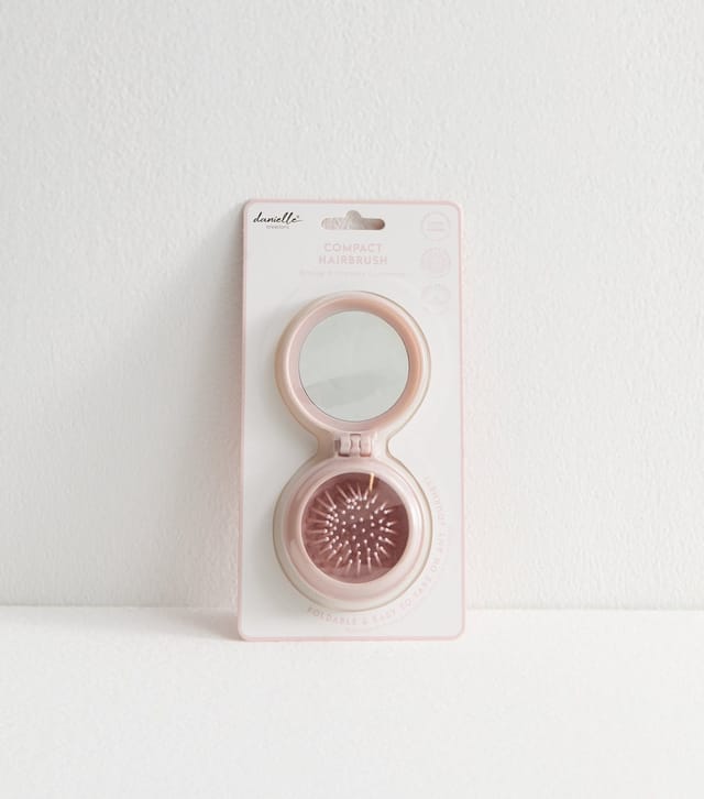 Danielle Creations Pink Brush and Mirror Compact Danielle New Look - 2