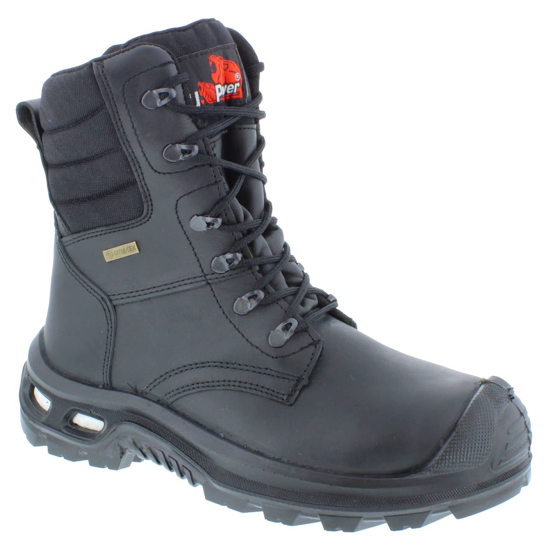 U-Power U-Power Men's Lichfield S3 Waterproof Safety Boots in Black