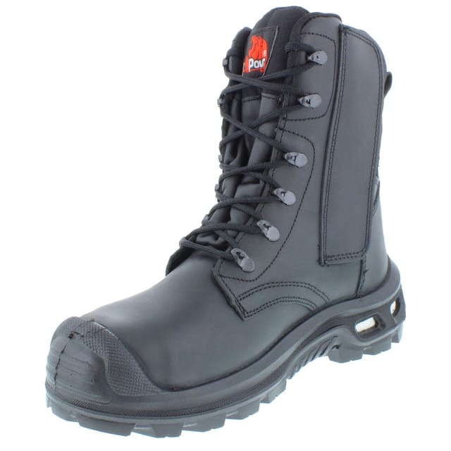 U-Power U-Power Men's Lichfield S3 Waterproof Leather Gore-Tex Safety Boots in Black - 3