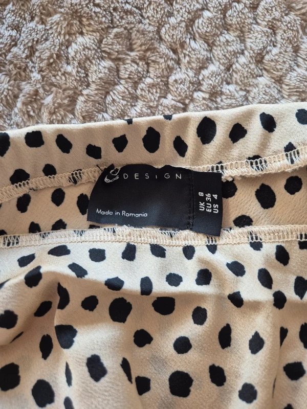 ASOS Asos satin polka dot skirt - 1