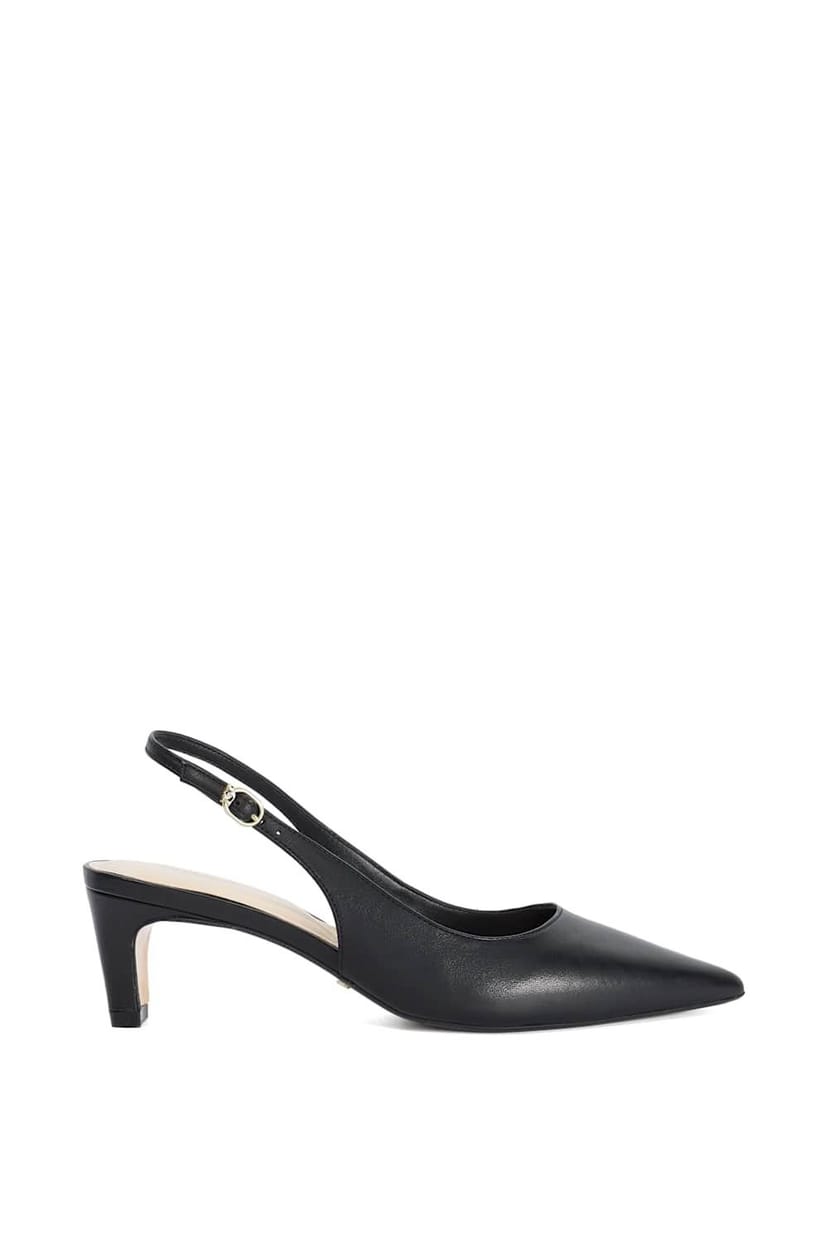 Dune London Dune London Women's 'Connection' Leather Strappy Heels in Black - 1