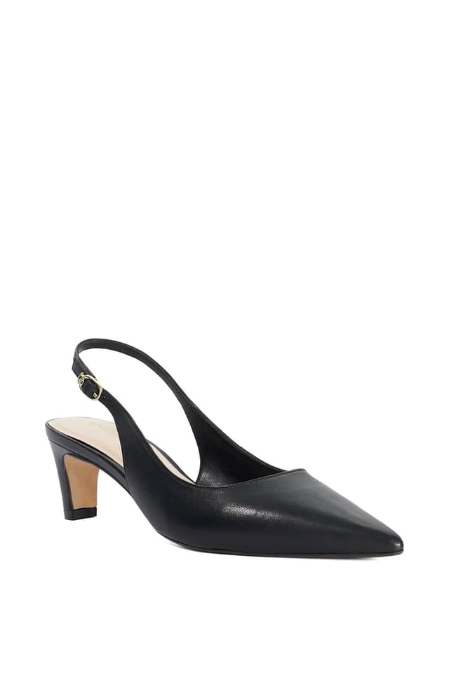 Dune London Dune London Women's 'Connection' Leather Strappy Heels in Black - 2