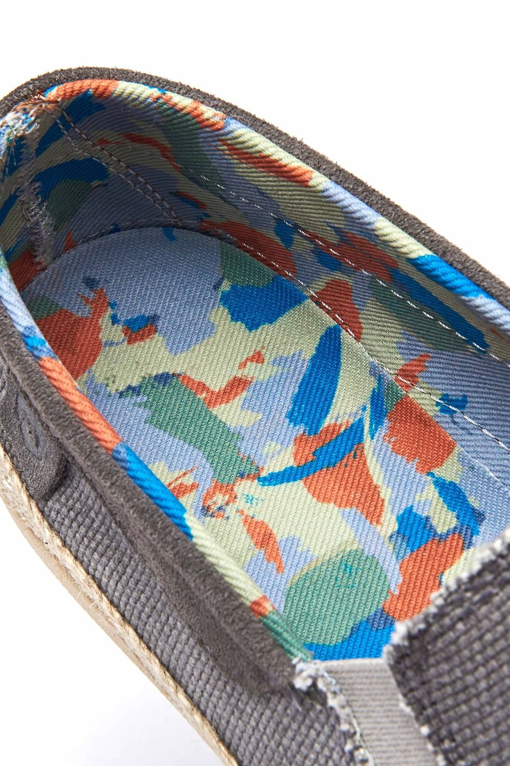 Moshulu Moshulu 'Weir' Men's Slip On Espadrille Shoes in Grey - 3