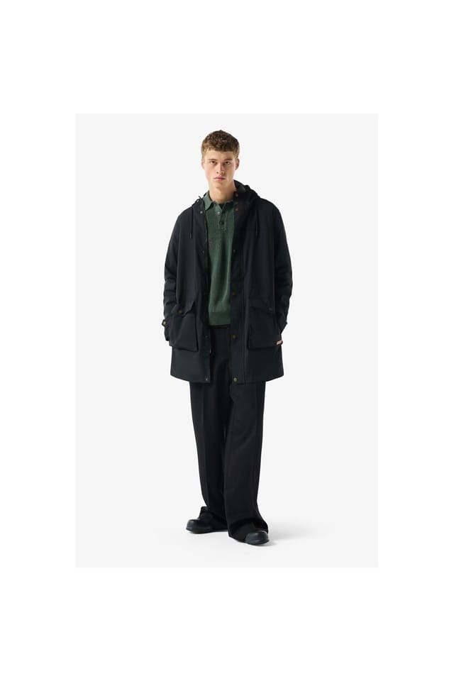 Hunter Hunter Men's Lightweight Waterproof Parka in Black - 2