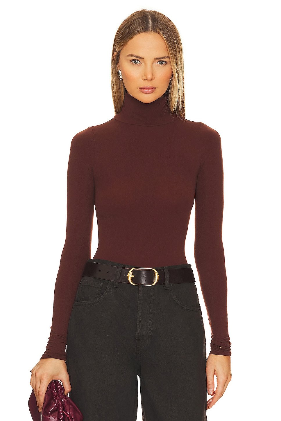 revolve Ballet Turtleneck Bodysuit - 1