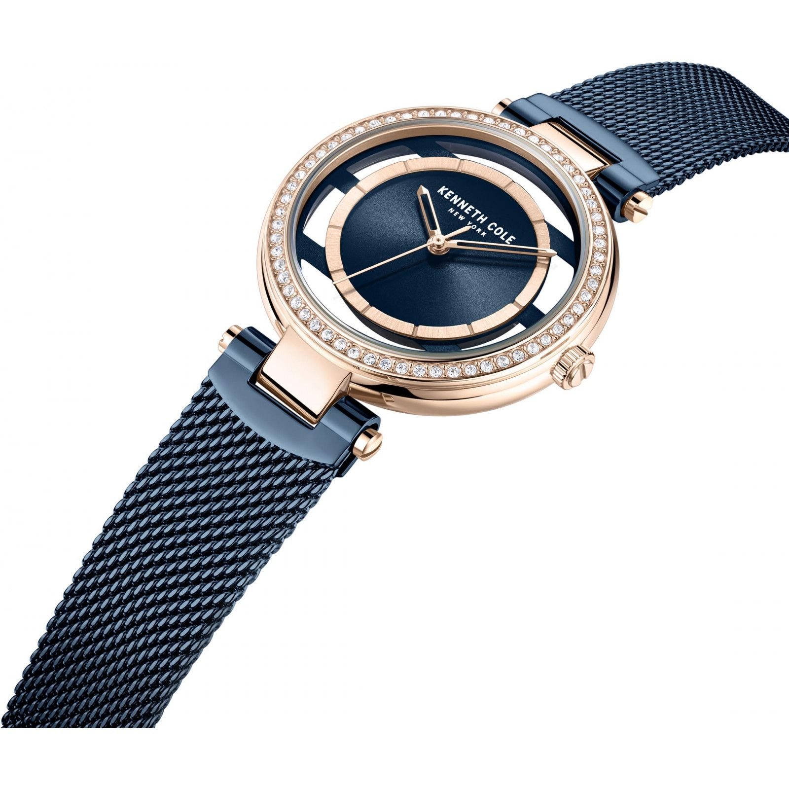 Kenneth Cole Kenneth Cole Women's KCWLG2219804 Classic 38mm Quartz Watch in Blue - 3