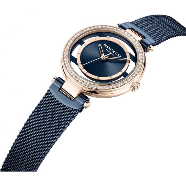 Kenneth Cole Kenneth Cole Women's KCWLG2219804 Classic 38mm Quartz Watch in Blue - 3