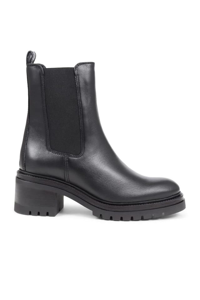 Jones Bootmaker Jones Bootmaker Women's Darrah Leather Chelsea Boots in Black - 2