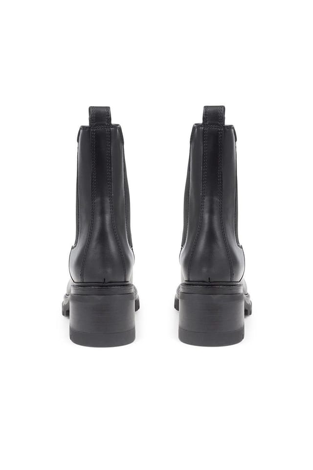 Jones Bootmaker Jones Bootmaker Women's Darrah Leather Chelsea Boots in Black - 3