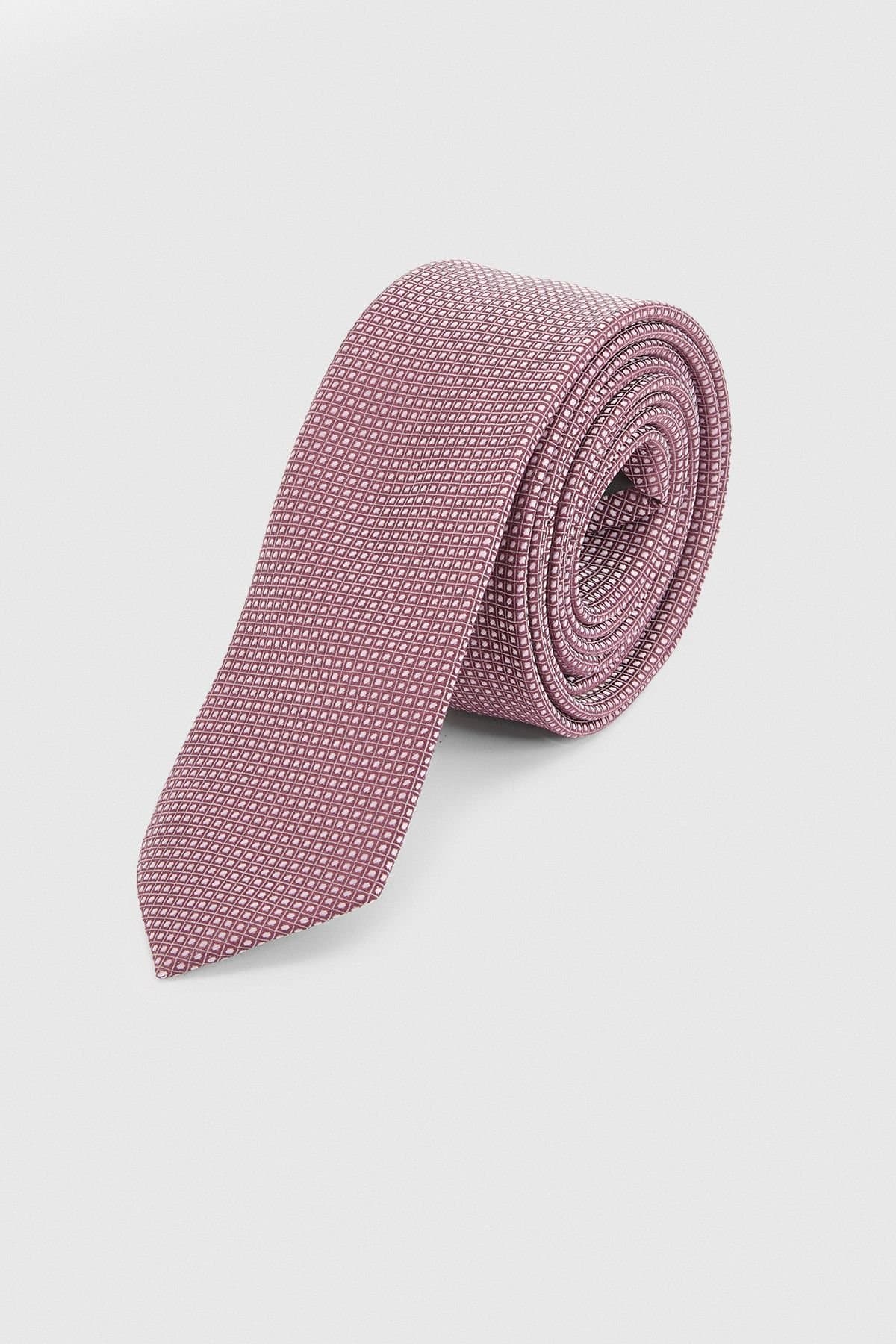 Burton Burton Men's Burgundy Textured Tie