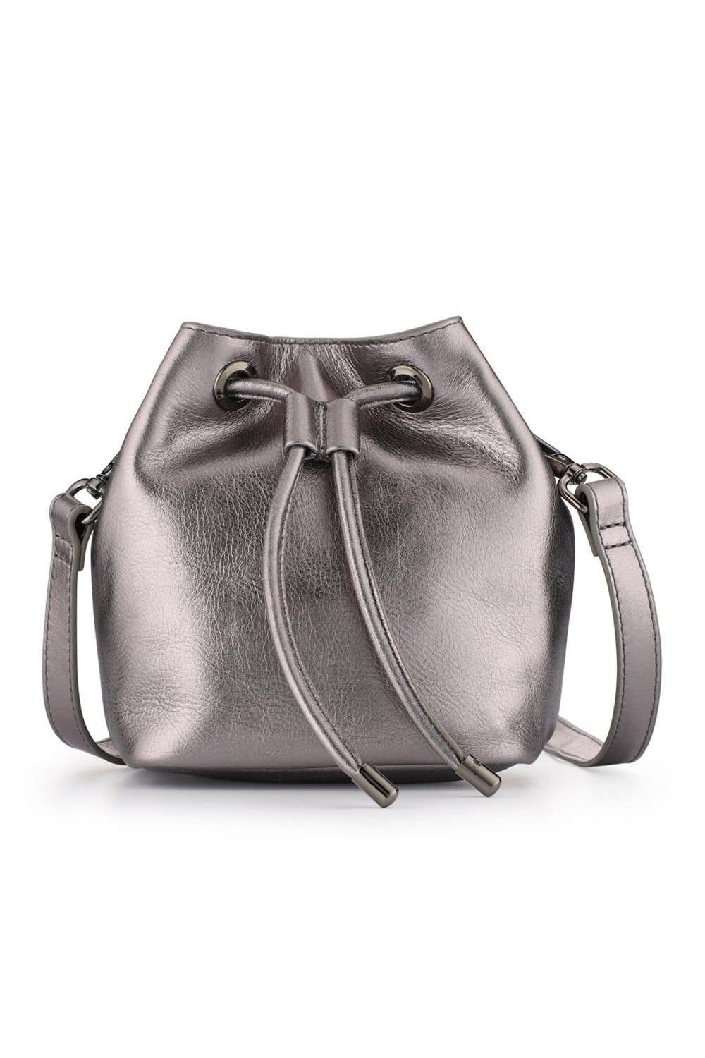 Jones Bootmaker Jones Bootmaker Women's Vannessa Leather Crossbody Bag in Metallics - 1