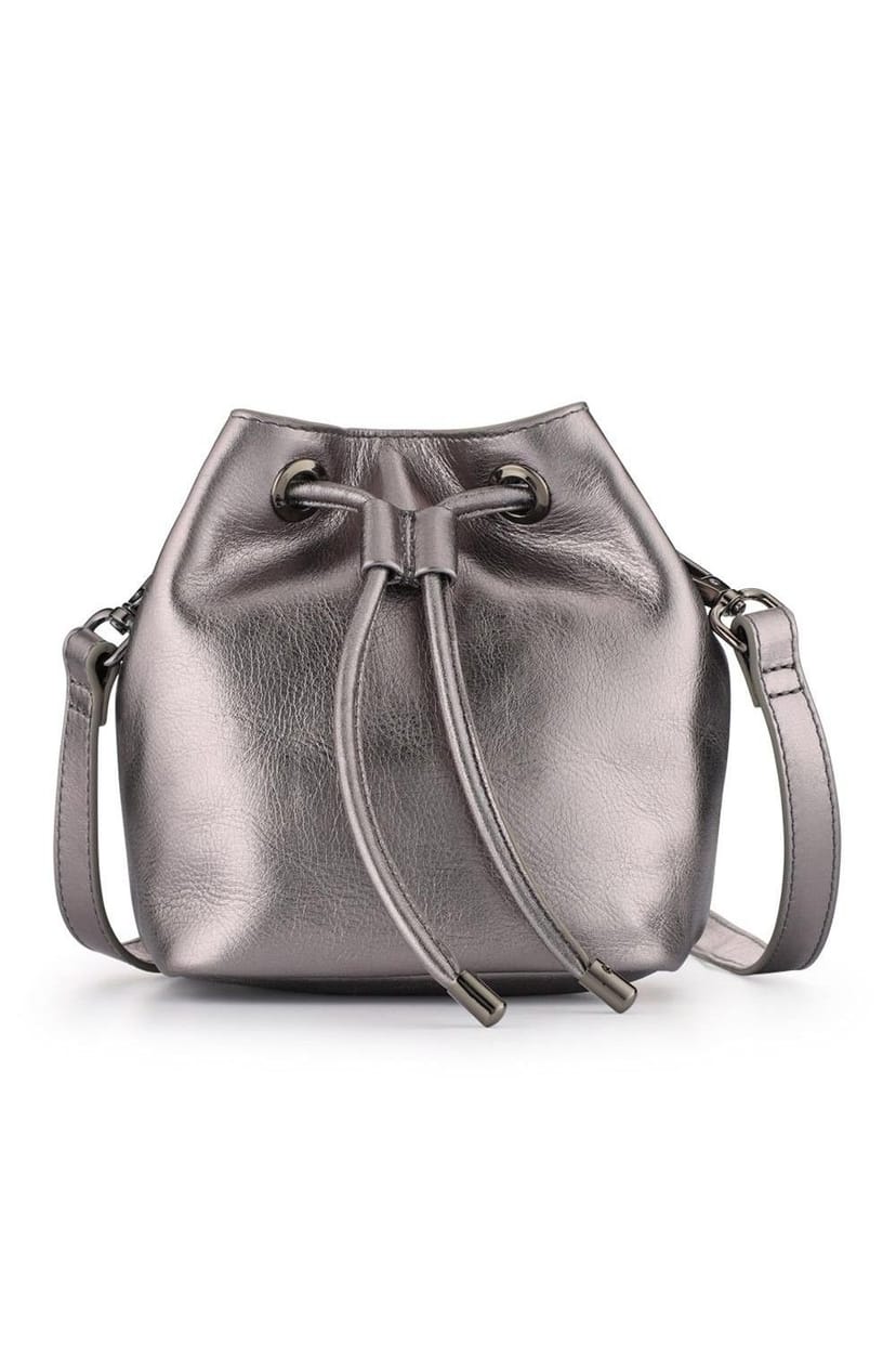 Jones Bootmaker Jones Bootmaker Women's Vannessa Leather Crossbody Bag in Metallics - 1