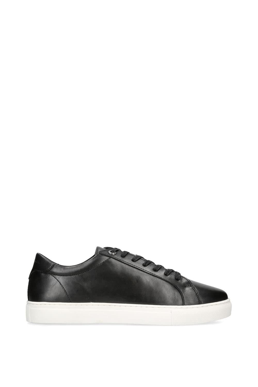 KG Kurt Geiger KG Kurt Geiger Men's 'Fire' Black Leather Trainers