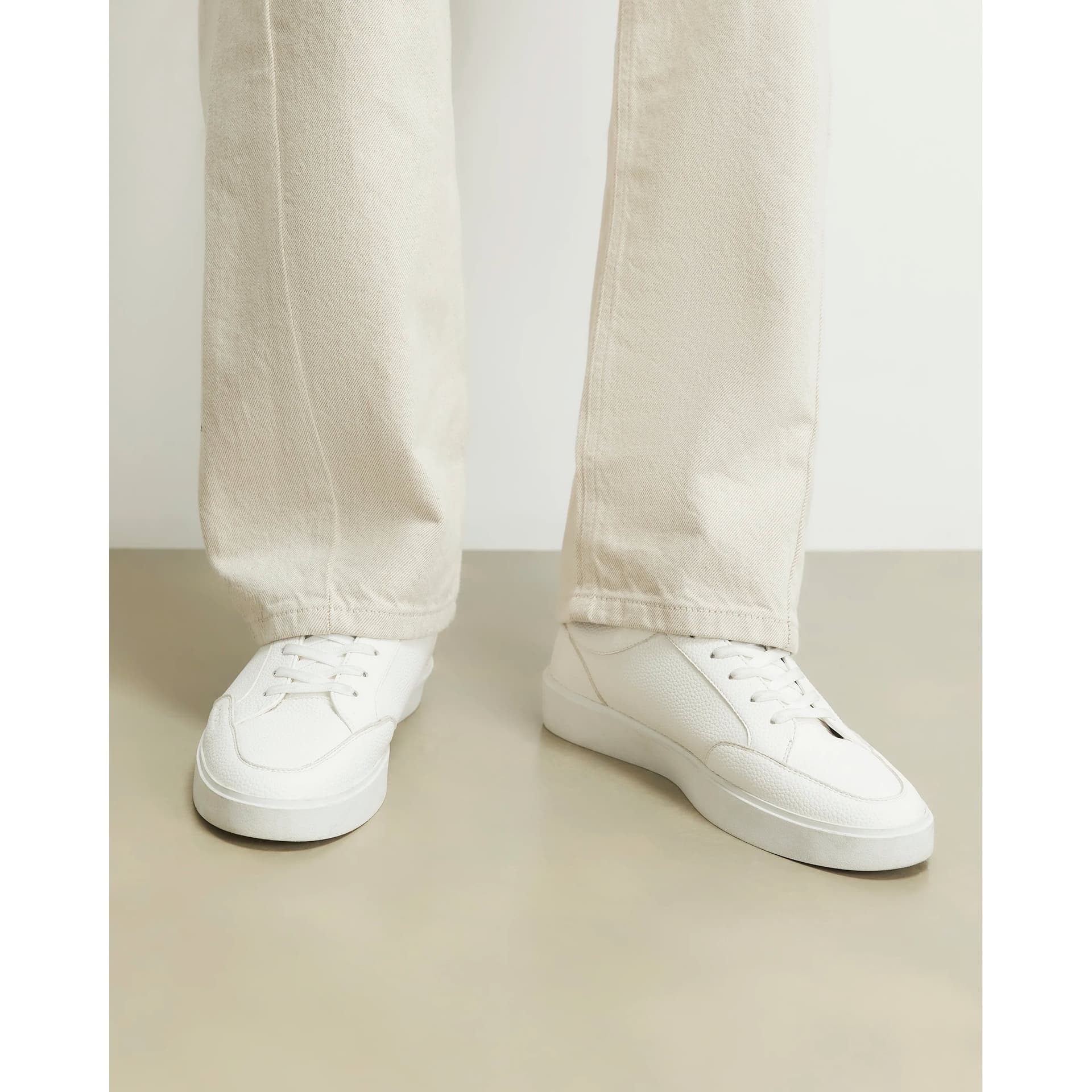 River Island Mens River Island White Mxcmxii Trainers