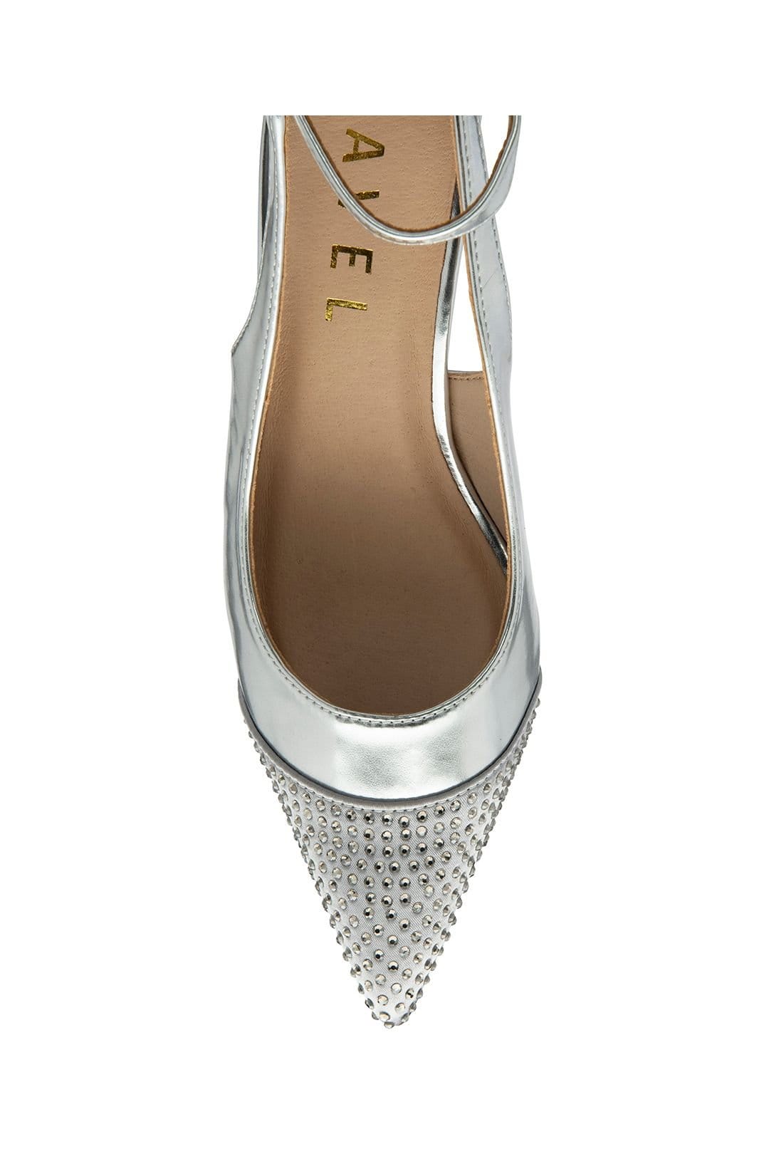 Ravel Ravel Women's 'Catrine' Pointed-Toe Court Shoes in Silver - 4