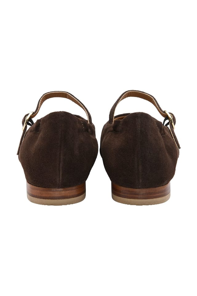 Ravel Ravel Women's 'Lanton' Flat Mary-Jane Shoes in Brown - 3