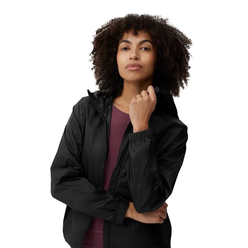 4F 4F Women's SS23TJACF015 Jacket in Black - 4