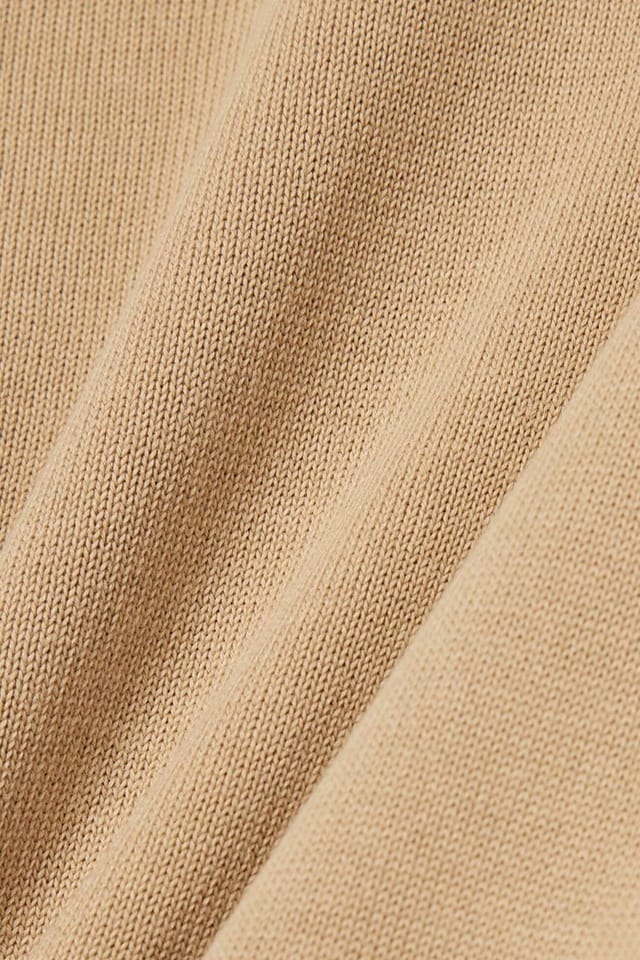 Lacoste Lacoste Men's Crew Neck Knit Jumper Cookie in Tan - 3