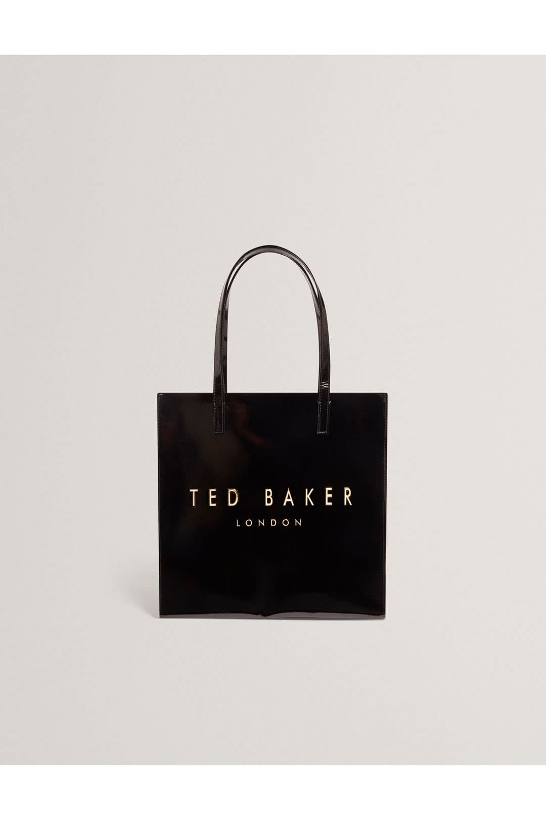 Ted Baker Ted Baker Women's CRINKON Crinkle Large Icon Bag Black
