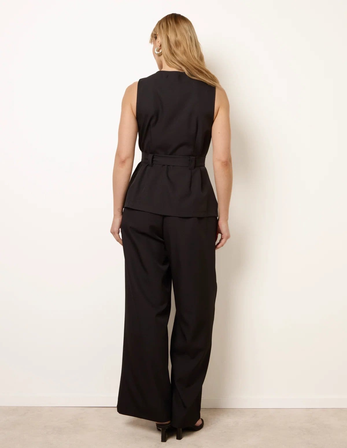 Blue Vanilla Tailored Pocket Two-Piece Co-Ord Set - 4