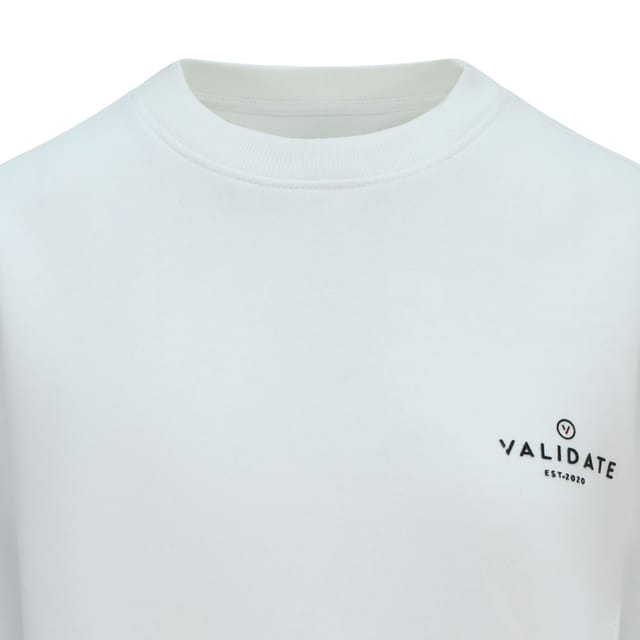 Validate Validate Men's Marcus Sweatshirt in White - 3