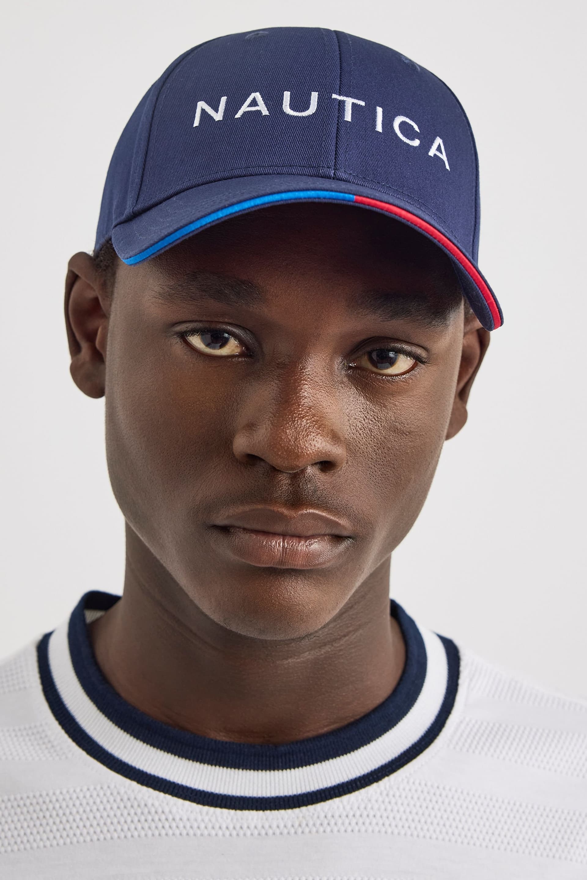 Nautica Nautica Men's Atmore Snapback Cap in Dark Navy