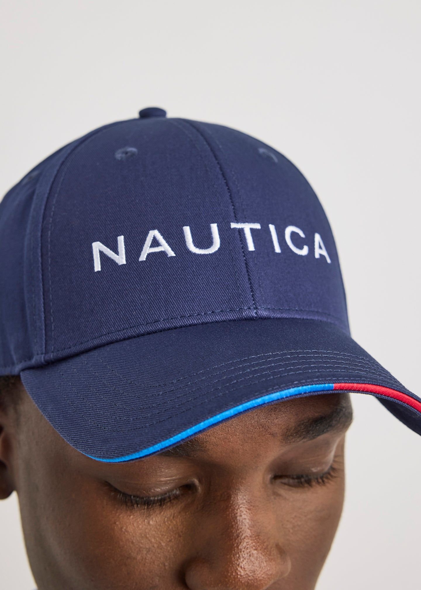 Nautica Nautica Men's Atmore Snapback Cap in Dark Navy - 4