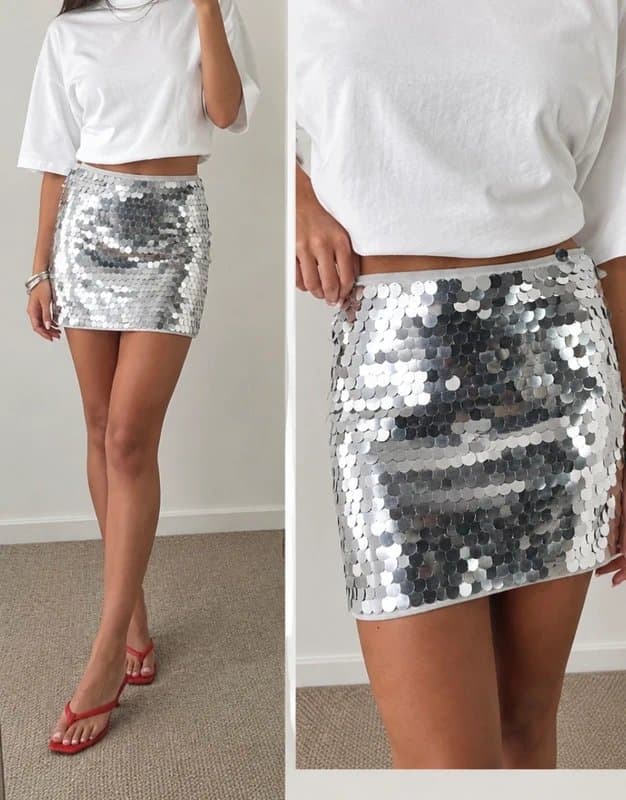 ASOS ASOS sequin skirt