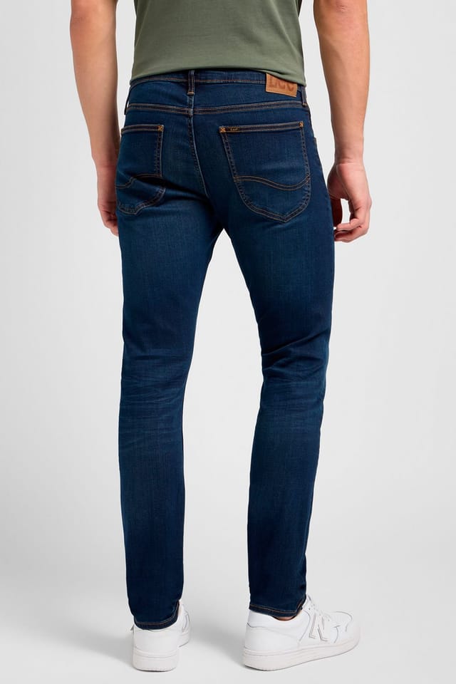 Lee Lee Men's Luke Slim Fit Jeans True Authentic in Blue - 2