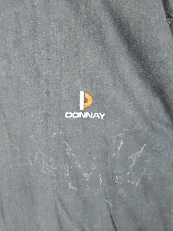 Donnay Vintage Donnay T Shirt Navy Heavyweight Logo 90s Sports Tee Mens L