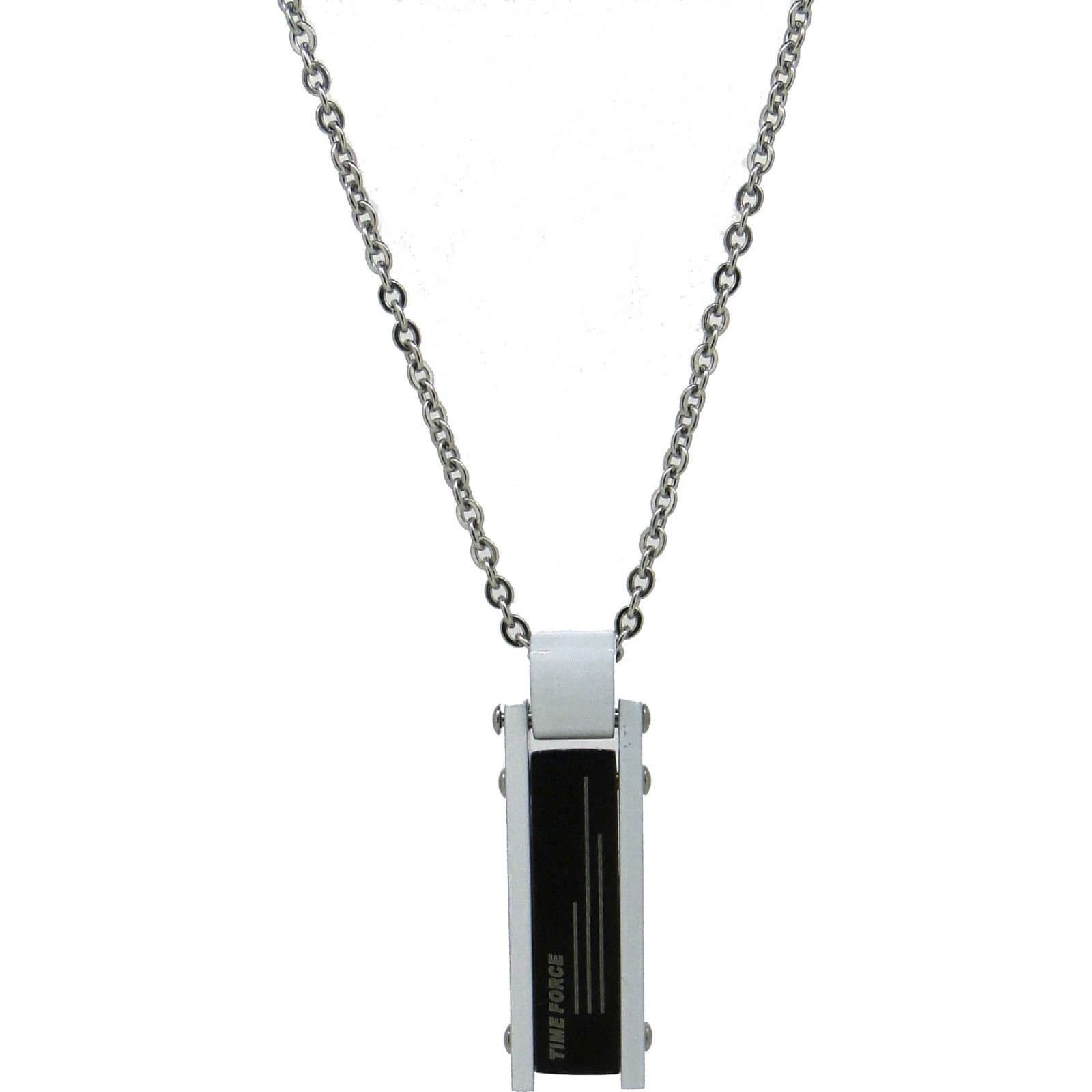 Time Force Time Force Men's TS5090CS Necklace in Silver