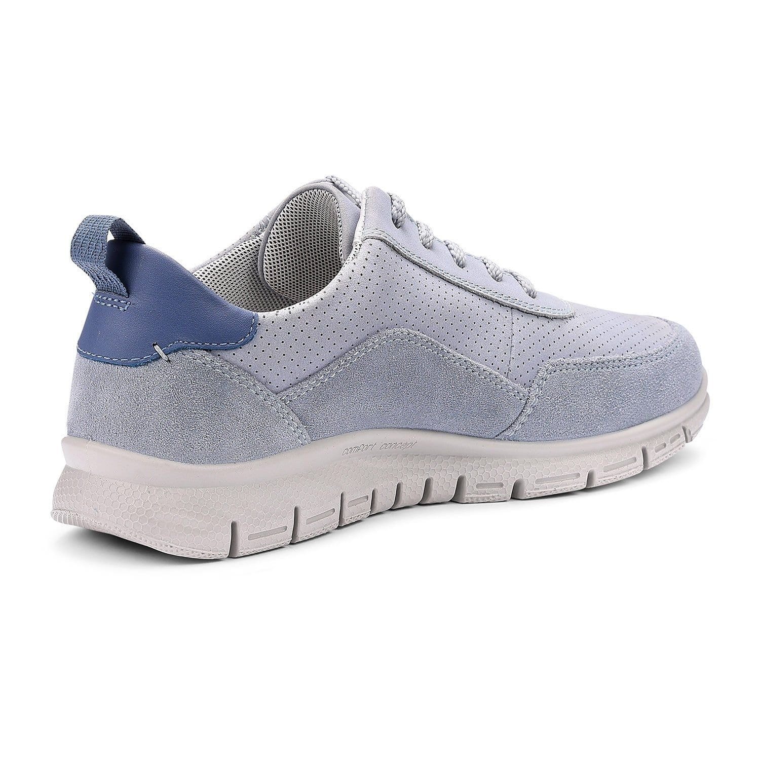Hotter Hotter Women's Wide Fit 'Gravity II' Active Shoes in Pale Blue - 4