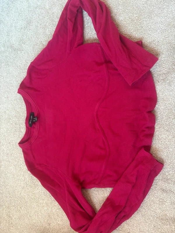 New Look New Look Long Sleeve Corset Style Top