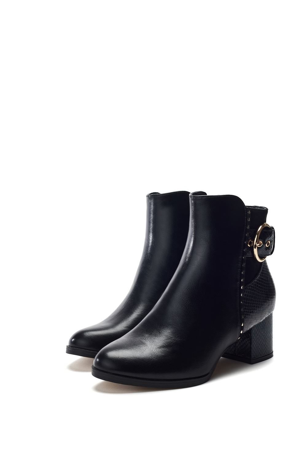 Moda In Pelle Moda In Pelle Women's 'Panay' Porvair Ankle Boots in Black - 2