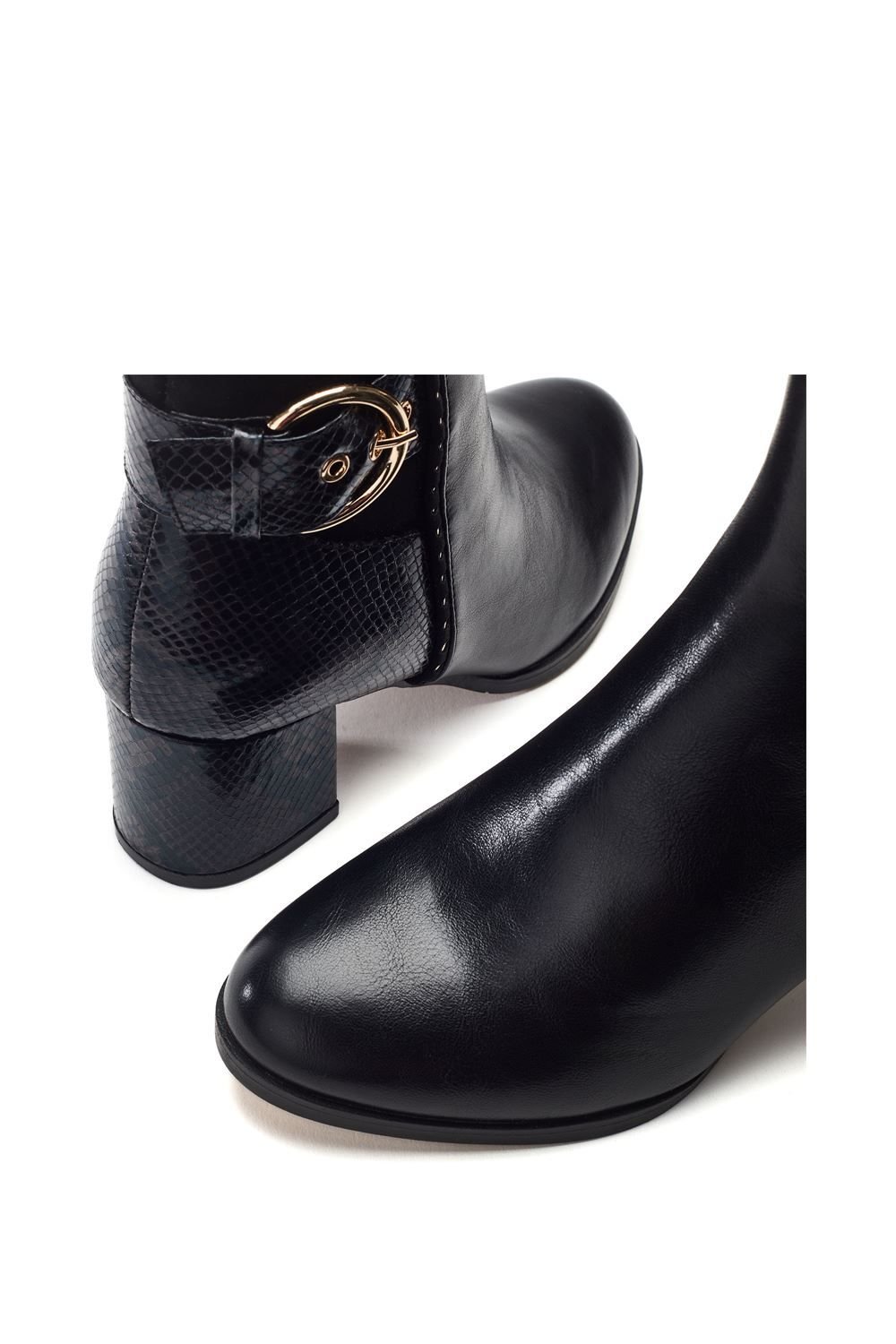 Moda In Pelle Moda In Pelle Women's 'Panay' Porvair Ankle Boots in Black - 4