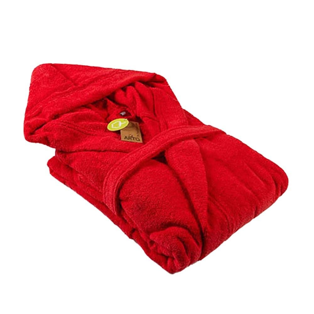ARTG ARTG Women's Hooded Robe in Red