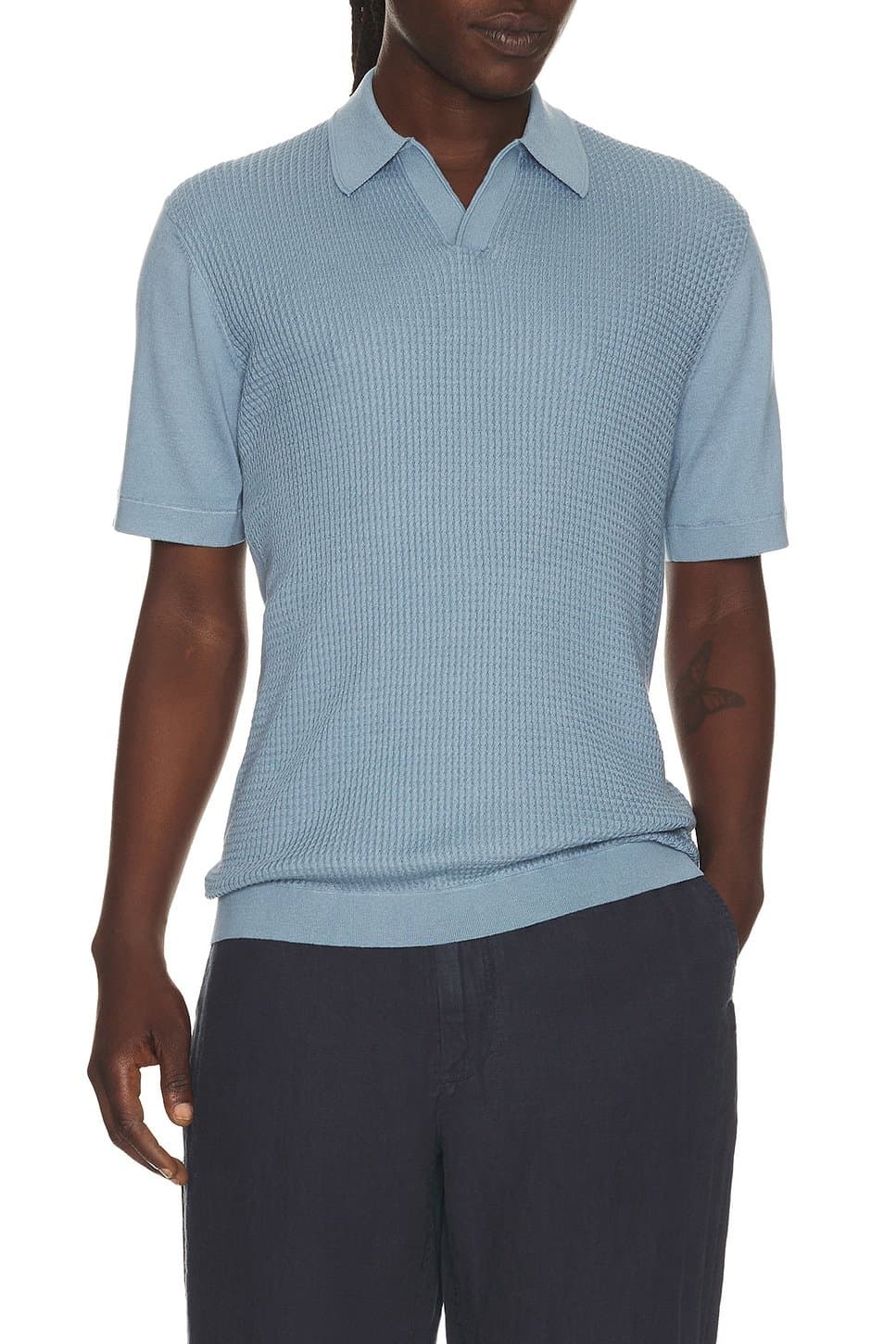 revolve Saxon Silk Blend Johnny Polo