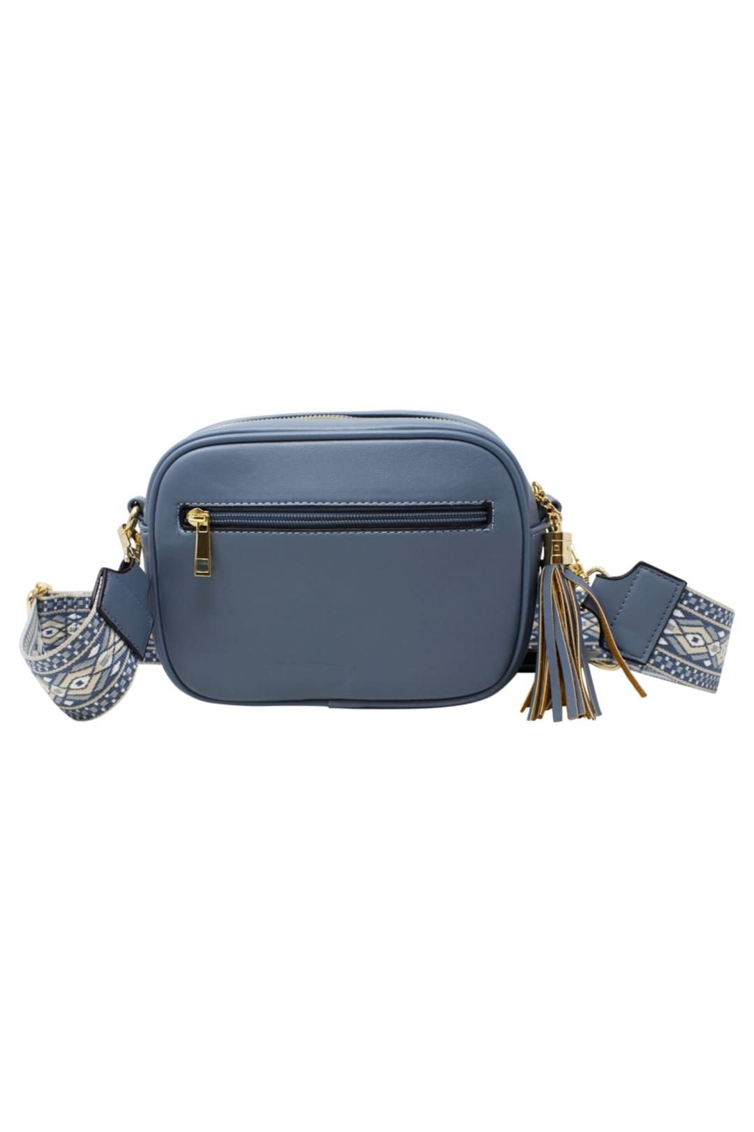 SVNX SVNX Women's Bee Embellished Camera Bag in Blue - 4