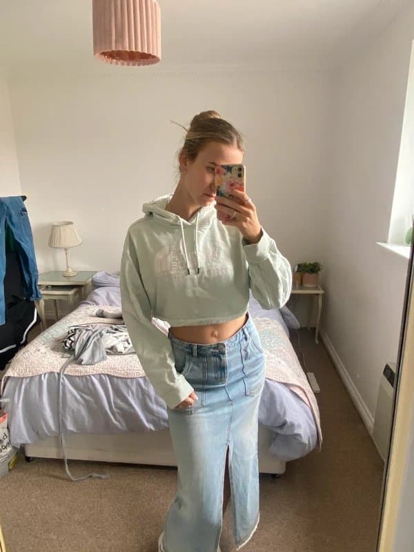 The North Face The North Face cropped hoodie