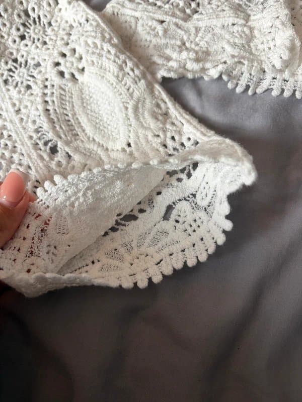 New Look Women’s white knitted long sleeve